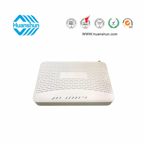 HSOS21176GNW FTTH 終端（XPON ONU WIFI，CATV） （GE+3FE+2*2WIFI+CATV NE)